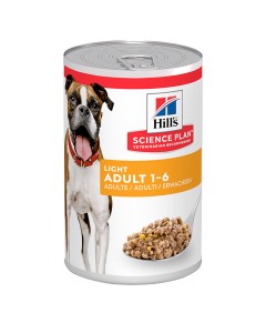 Hill's Science Plan Cat Adult Light με Κοτόπουλο 370gr