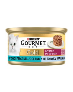 Gourmet Gold Ταρτάρ Τόνος & Ψάρια Ωκεανού 85gr
