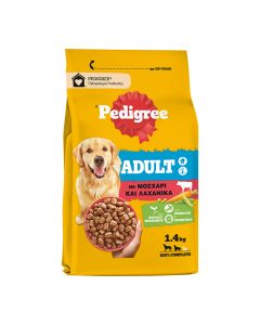 Pedigree Adult &mu;&epsilon; &Mu;&omicron;&sigma;&chi;ά&rho;&iota; & &Lambda;&alpha;&chi;&alpha;&nu;&iota;&kappa;ά 1.4kg