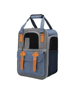 Pet Τσάντα Μεταφοράς Μπλε 32x22x42cm