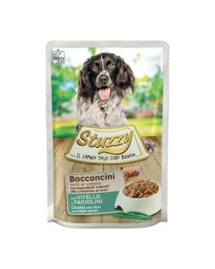 Stuzzy Dog Pouch Μοσχάρι & Φασολάκια Κομματάκια 100gr