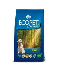 Ecopet Natural Adult Medium &Psi;ά&rho;&iota; 12kg + 2kg &Delta;ώ&rho;&omicron;