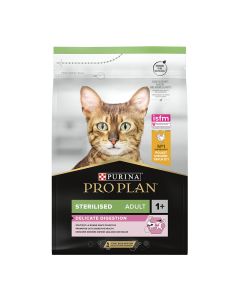 Purina Pro Plan Cat Delicate Digestion Sterilised &Kappa;&omicron;&tau;ό&pi;&omicron;&upsilon;&lambda;&omicron; 3kg