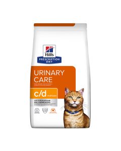Hill's Prescription Diet Feline c/d Multicare Urinary Care &mu;&epsilon; &Kappa;&omicron;&tau;ό&pi;&omicron;&upsilon;&lambda;&omicron; 3kg