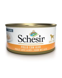 Schesir Dog Κοτόπουλο & Αλόη 150gr