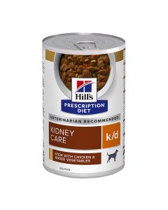 Hill's Prescription Diet Canine k/d Kidney Care Stew με Κοτόπουλο & Λαχανικά 354gr