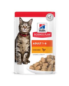 Hill's Science Plan Cat Adult με Κοτόπουλο 85gr
