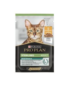 Purina Pro Plan Cat Sterilised Κοτόπουλο σε Σάλτσα 85gr