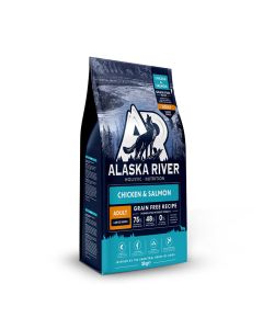 Alaska River Grain Free Adult Large Chicken & Salmon 3kg