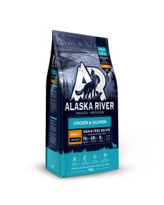 Alaska River Grain Free Adult Large Chicken & Salmon 12kg