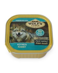 Wolf's Land Allucup Adult με Κουνέλι 300gr