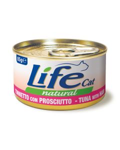 Life Cat με Τόνο & Ζαμπόν 85gr