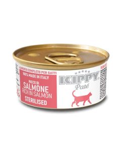 Kippy Cat Πατέ Sterilised με Σολομό 85gr
