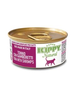 Kippy Cat Natural με Τόνο & Γαρίδες 70gr