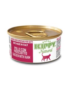 Kippy Cat Natural με Κοτόπουλο & Ζαμπόν 70gr