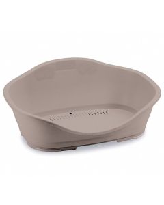 Stefanplast Sleeper 2 Κρεβάτι Πλαστικό Γκρι/Μπεζ 68.5x49x27.5cm