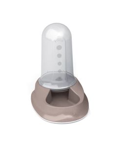 Stefanplast Αυτόματη Ταΐστρα-Ποτίστρα Chic 800ml Γκρι