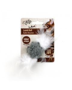 AFP Παιχνίδι Γάτας Lambswool Ball με Catnip 5cm
