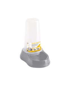 Stefanplast Αυτόματη Ταΐστρα-Ποτίστρα Γκρι 0.65L