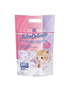 Cat & Rina Longlife Άμμος Σιλικόνης με Άρωμα Talc 5.5L