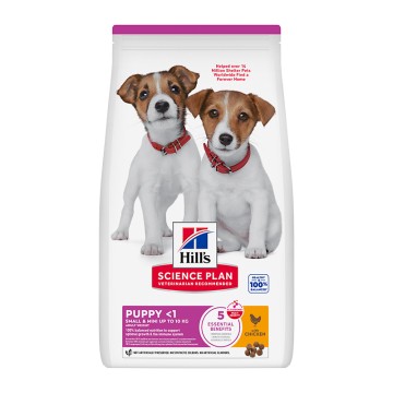 Hill's Science Plan Puppy Small & Mini με Κοτόπουλο 1.5kg