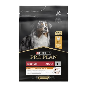 Purina Pro Plan Dog Everyday Nutrition Medium Adult Κοτόπουλο 3kg