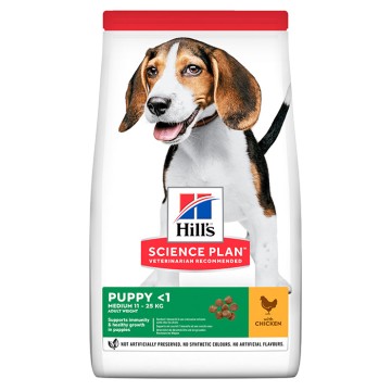 Hill's Science Plan Puppy Medium με Κοτόπουλο 14kg