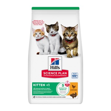 Hill's Science Plan Kitten με Κοτόπουλο 1.5kg