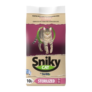 Sniky Sterilised με Κοτόπουλο 10kg
