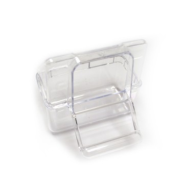 Pet Εξωτερική Ταΐστρα Διάφανη 7x4x8cm