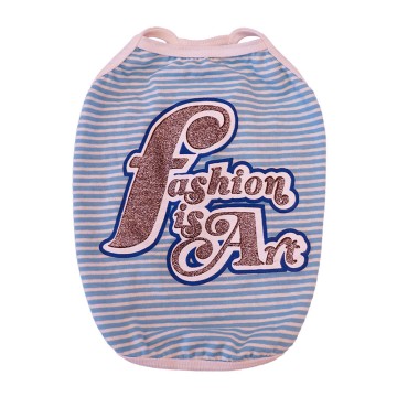 Pet Μπλούζα Σκύλου Fashion Is Art Μπλε Μ 25cm