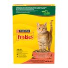 Friskies Cat Adult Βοδινό, Κοτόπουλο & Λαχανικά 400gr
