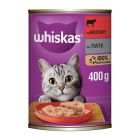 Whiskas Πατέ με Μοσχάρι 400gr