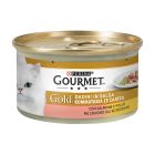Gourmet Gold Κομματάκια σε Σάλτσα Σολομός & Κοτόπουλο 85gr