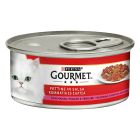 Gourmet Κομματάκια σε Σάλτσα Βοδινό, Συκώτι & Λαχανικά 195gr