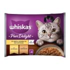Whiskas Multipack με Πουλερικά σε Ζελέ 4x85gr