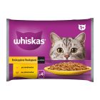 Whiskas Multipack με Πουλερικά σε Σάλτσα 4x85gr