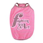 Pet Μπλούζα Σκύλου Fashion Is Art Ροζ L 27cm