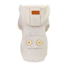 Pet Παλτό Μπεζ L 30cm