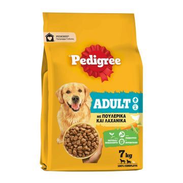 Pedigree Adult με Πουλερικά & Λαχανικά 7kg