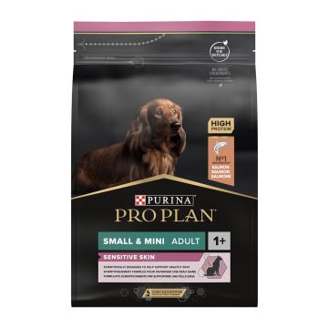 Purina Pro Plan Dog Small & Mini Adult Sensitive Skin Σολομός 3kg