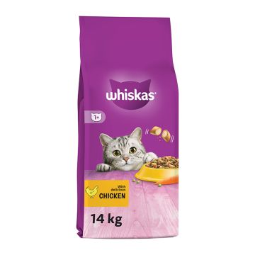 Whiskas Adult με Κοτόπουλο 14kg