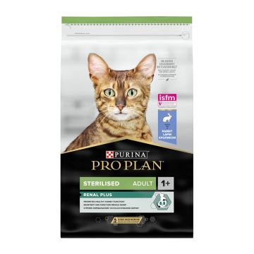 Purina Pro Plan Cat Renal Plus Sterilised Κουνέλι 1.5kg