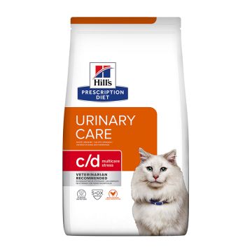 Hill's Prescription Diet Feline c/d Urinary Stress Urinary Care με Κοτόπουλο 1.5kg