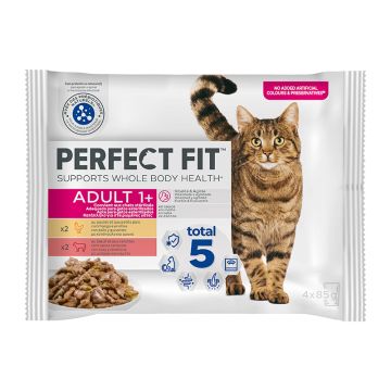 Perfect Fit Sterilised Meat 4x85gr
