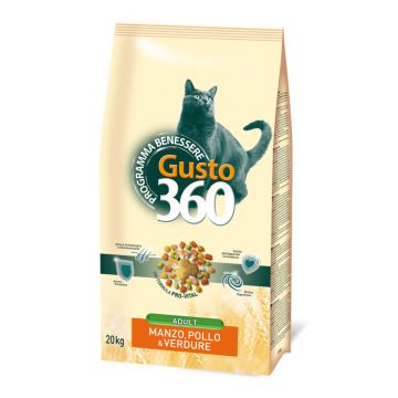 Gusto Βοδινό, Κοτόπουλο & Λαχανικά 20kg