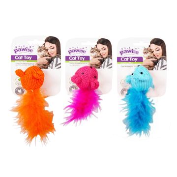 Pawise Παιχνίδι Γάτας Wool Mice 14cm