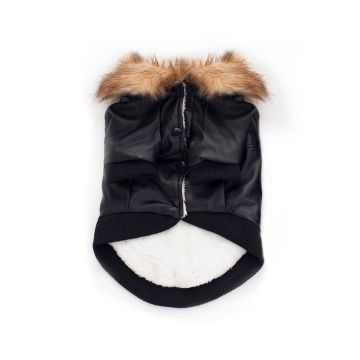 Pet Μπουφάν Black XXL 36x54x38cm