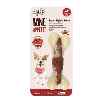 AFP Παιχνίδι Σκύλου Nylon Bon Appetit Beef M 15cm