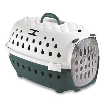 Stefanplast Κλουβί Μεταφοράς Travel Chic Πράσινο/Λευκό 50x34.5x32cm